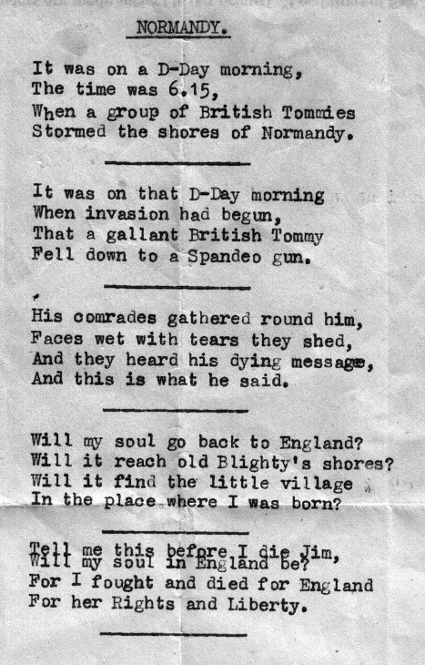 D Day Poems Poetry Largely About The Normandy Landings D Day