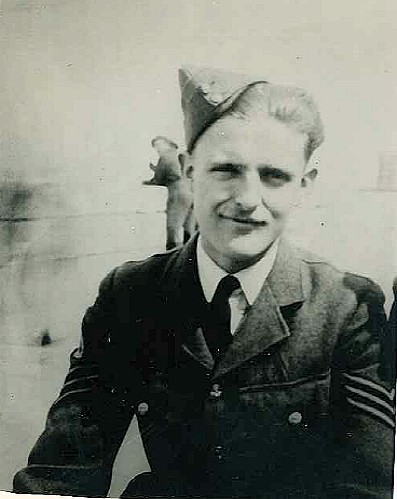 Sgt Tom Edwards taken in Alexandria, Egypt in early 1945